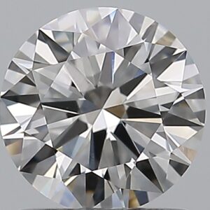 0.91 carat, H colour, VVS2 clarity, Round shape, Natural Diamond.