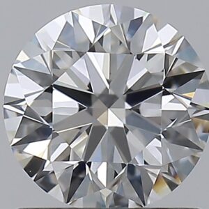0.9 carat, F colour, VS2 clarity, Round shape, Natural Diamond.