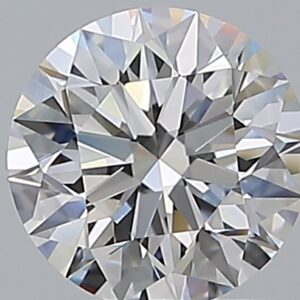 0.91 carat, F colour, VVS1 clarity, Round shape, Natural Diamond.