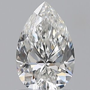 0.9 carat, F colour, VS2 clarity, Pear shape, Natural Diamond.