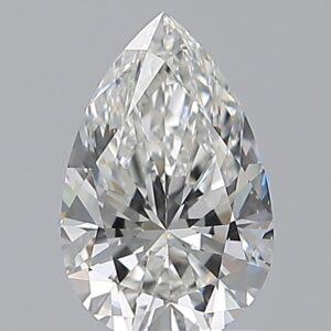 0.9 carat, F colour, VS2 clarity, Pear shape, Natural Diamond.
