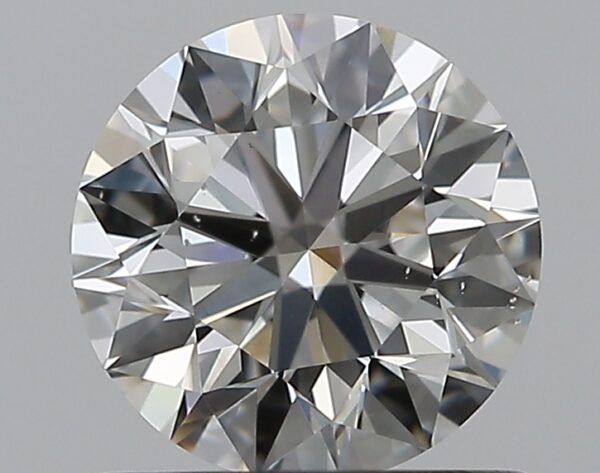 0.9 carat, H colour, VS2 clarity, Round shape, Natural Diamond.