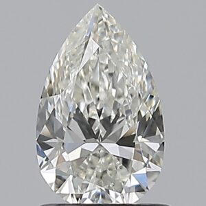 0.9 carat, H colour, SI1 clarity, Pear shape, Natural Diamond.