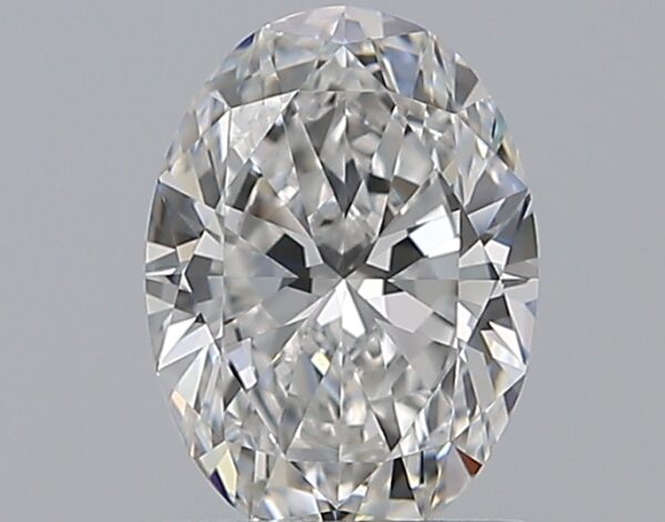 0.9 carat, E colour, VVS2 clarity, Oval shape, Natural Diamond.
