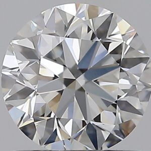 0.9 carat, E colour, VVS1 clarity, Round shape, Natural Diamond.