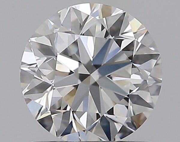 0.9 carat, E colour, VVS1 clarity, Round shape, Natural Diamond.
