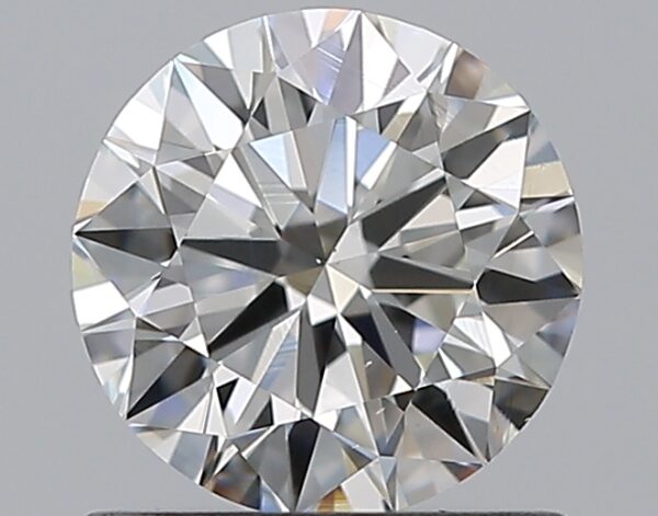 0.9 carat, H colour, VS2 clarity, Round shape, Natural Diamond.