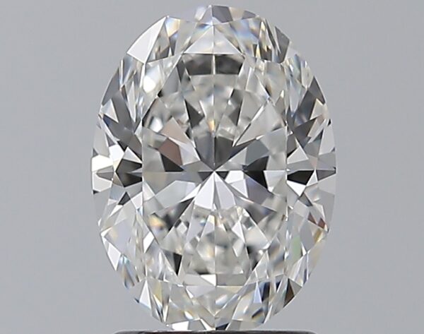 1.71 carat, F colour, VS2 clarity, Oval shape, Natural Diamond.