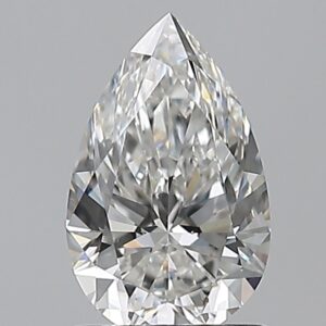 1 carat, F colour, VS2 clarity, Pear shape, Natural Diamond.