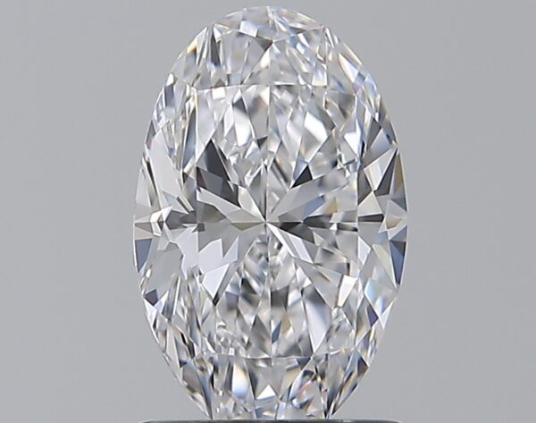 1.2 carat, D colour, IF clarity, Oval shape, Natural Diamond.