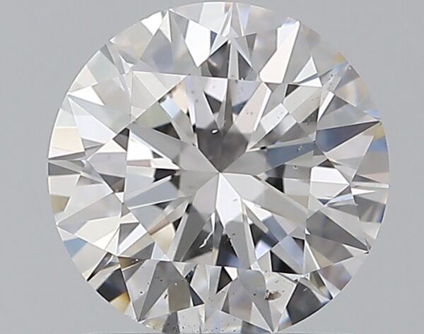 1 carat, D colour, SI1 clarity, Round shape, Natural Diamond.