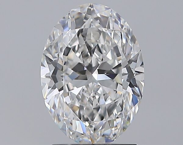 2.01 carat, D colour, SI1 clarity, Oval shape, Natural Diamond.