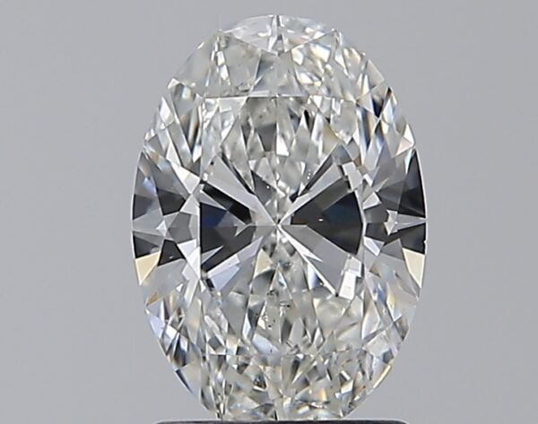 1.5 carat, G colour, SI1 clarity, Oval shape, Natural Diamond.