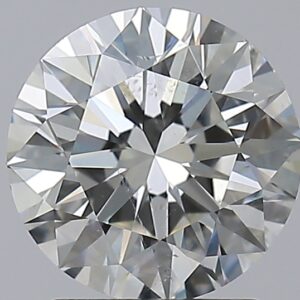2 carat, H colour, SI1 clarity, Round shape, Natural Diamond.