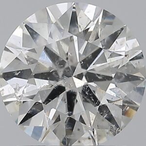 1.12 carat, G colour, SI2 clarity, Round shape, Natural Diamond.