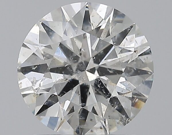 1.12 carat, G colour, SI2 clarity, Round shape, Natural Diamond.