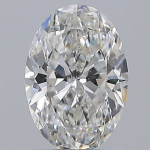 1.51 carat, F colour, SI1 clarity, Oval shape, Natural Diamond.