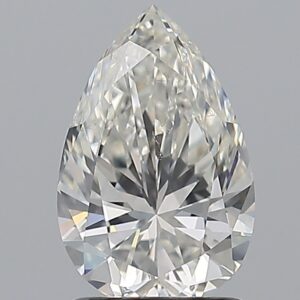 1.51 carat, H colour, SI1 clarity, Pear shape, Natural Diamond.