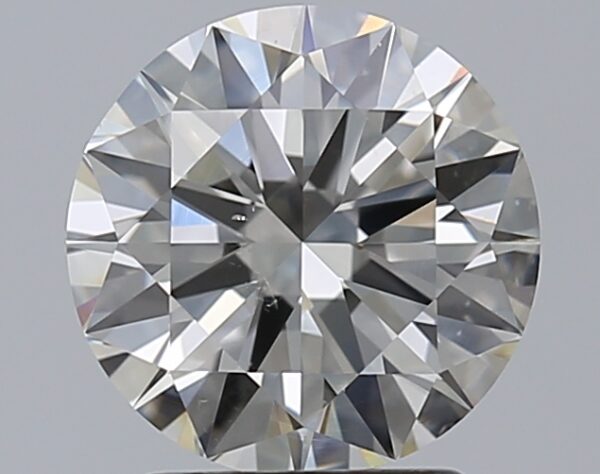 2 carat, H colour, SI1 clarity, Round shape, Natural Diamond.