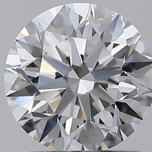 1.03 carat, D colour, IF clarity, Round shape, Natural Diamond.