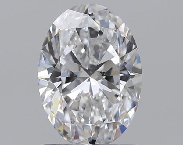 1.02 carat, D colour, VS2 clarity, Oval shape, Natural Diamond.