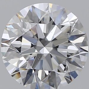 1.7 carat, F colour, SI2 clarity, Round shape, Natural Diamond.