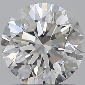 0.96 carat, D colour, VVS2 clarity, Round shape, Natural Diamond.