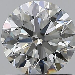 0.96 carat, H colour, SI1 clarity, Round shape, Natural Diamond.
