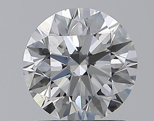 1.2 carat, E colour, SI1 clarity, Round shape, Natural Diamond.