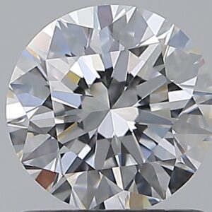 1.01 carat, D colour, VS1 clarity, Round shape, Natural Diamond.