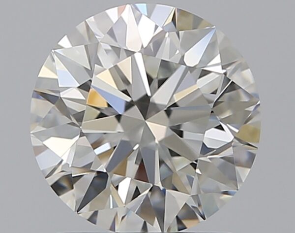 1.5 carat, H colour, VVS2 clarity, Round shape, Natural Diamond.