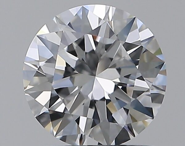 1 carat, D colour, IF clarity, Round shape, Natural Diamond.
