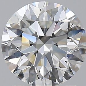 1.63 carat, G colour, FL clarity, Round shape, Natural Diamond.
