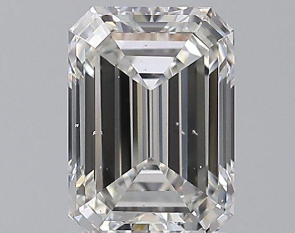 1.2 carat, F colour, SI1 clarity, Emerald shape, Natural Diamond.