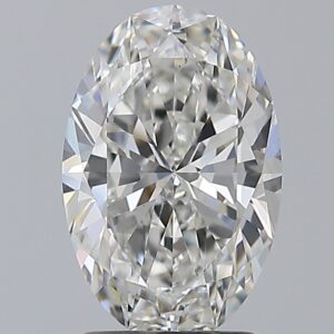2.01 carat, G colour, VS2 clarity, Oval shape, Natural Diamond.