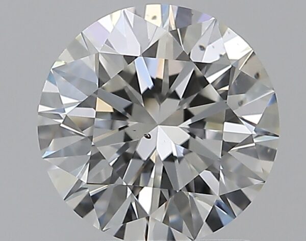1.7 carat, G colour, SI1 clarity, Round shape, Natural Diamond.