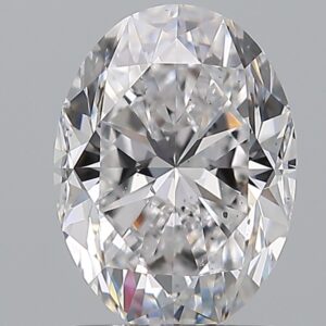 1.7 carat, D colour, VS2 clarity, Oval shape, Natural Diamond.