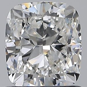 1.01 carat, G colour, SI1 clarity, Cushion shape, Natural Diamond.