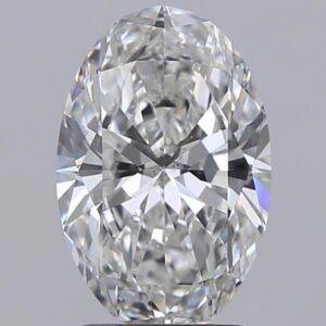 2.01 carat, E colour, SI1 clarity, Oval shape, Natural Diamond.