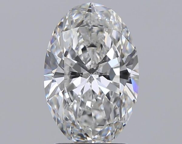 2.01 carat, E colour, SI1 clarity, Oval shape, Natural Diamond.