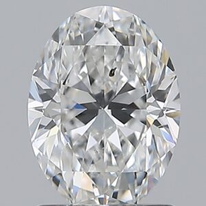 1.21 carat, E colour, SI1 clarity, Oval shape, Natural Diamond.