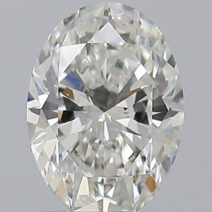 1.2 carat, H colour, SI1 clarity, Oval shape, Natural Diamond.