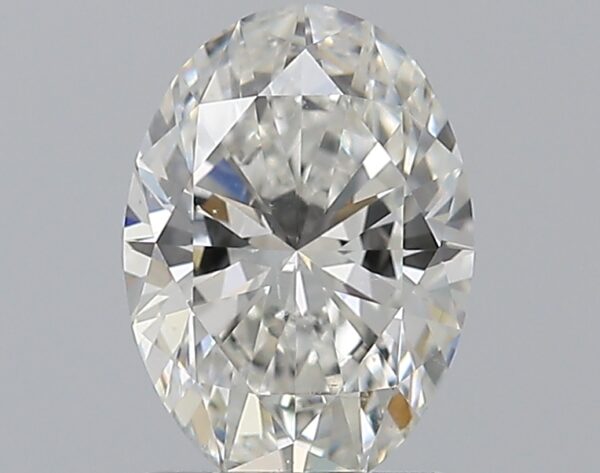 1.2 carat, H colour, SI1 clarity, Oval shape, Natural Diamond.