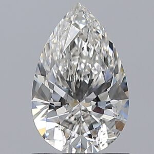 1.03 carat, G colour, SI2 clarity, Pear shape, Natural Diamond.