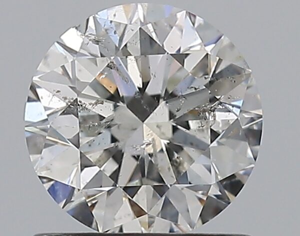 1 carat, F colour, SI2 clarity, Round shape, Natural Diamond.