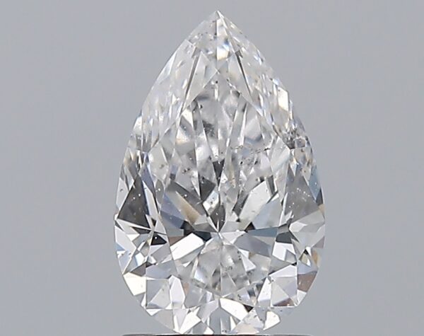 1.51 carat, D colour, SI2 clarity, Pear shape, Natural Diamond.