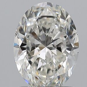 1.2 carat, G colour, VS2 clarity, Oval shape, Natural Diamond.