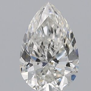 1.01 carat, G colour, SI2 clarity, Pear shape, Natural Diamond.