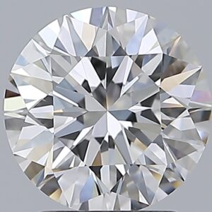 2 carat, F colour, VVS2 clarity, Round shape, Natural Diamond.