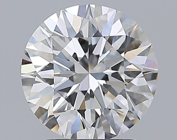 2 carat, F colour, VVS2 clarity, Round shape, Natural Diamond.